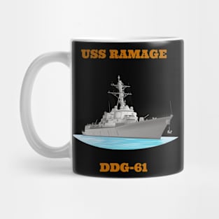 Ramage DDG-61 Destroyer Ship Mug